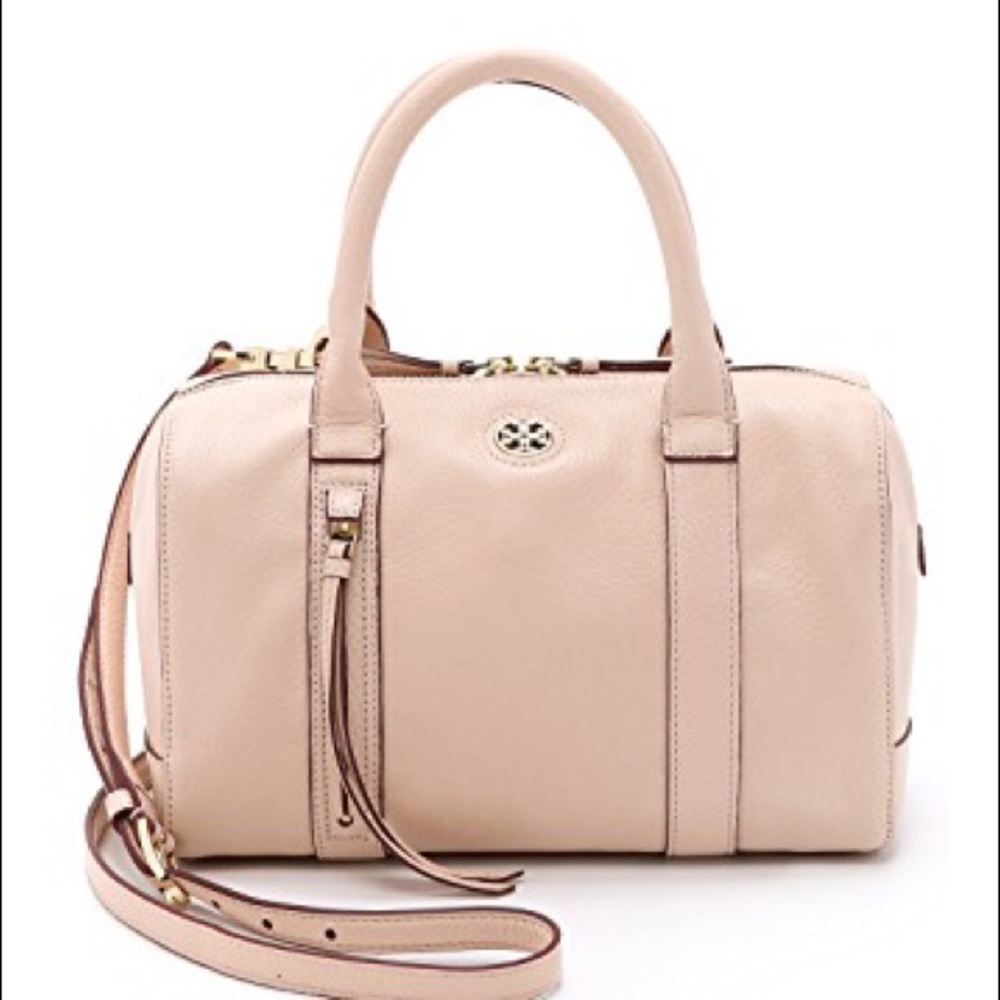 Tory Burch Brody Satchel Blush Pink Natural